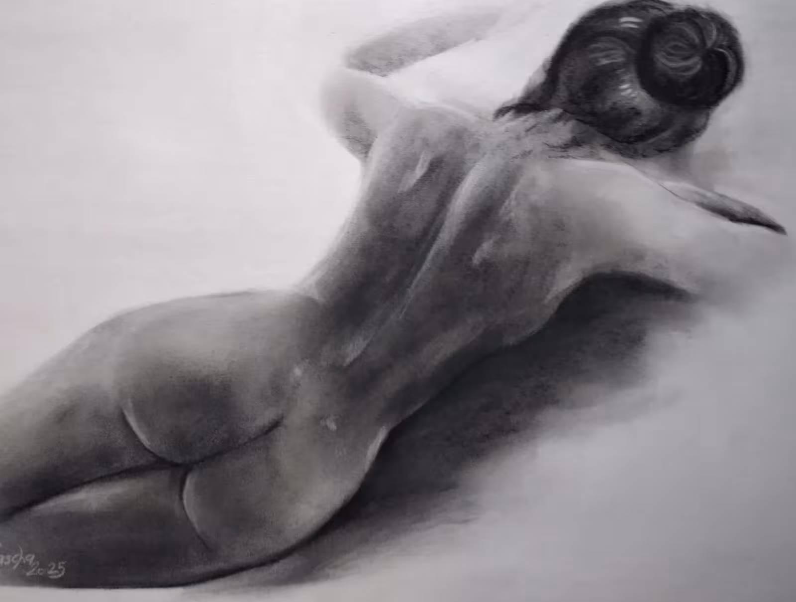 Schlafende Frau — Sascha Michaela
