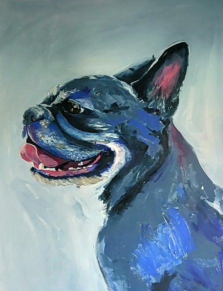 Nummer 2, Ruby — Original von Brigitte Gindra-Vady